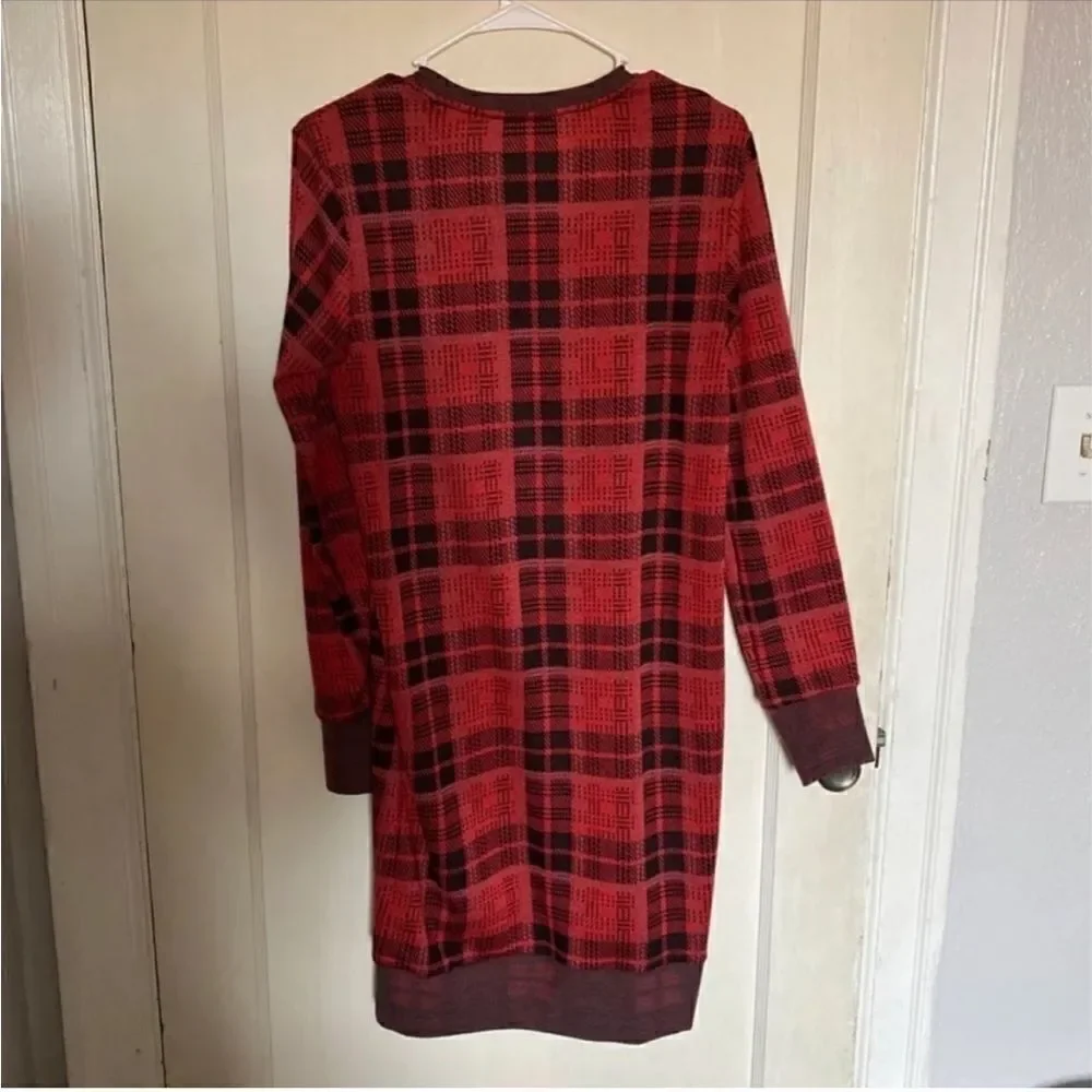 LIKE NEW WOMEN’S KAVU BROOKSHAW LUMBERJACK DRESS SIZE MED/LARGE